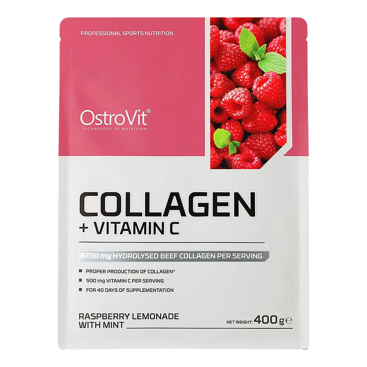 OstroVit Kolagen + Vitamin C 400g – Za Kožu i Zglobove - Dobrobit