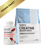 OstroVit Magnezijum & Kreatin Monohidrat 500g - Za maksimalnu snagu i energiju