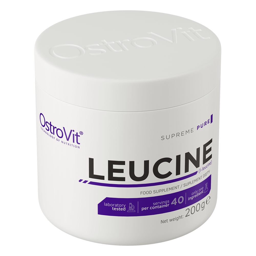 OstroVit Leucin 200 g Natural – Podrška Mišićnom Rastu i Regeneraciji