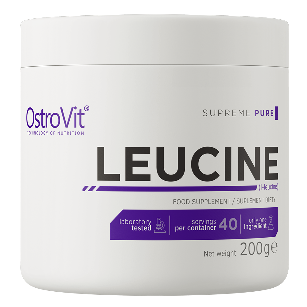 OstroVit Leucin 200 g Natural – Podrška Mišićnom Rastu i Regeneraciji