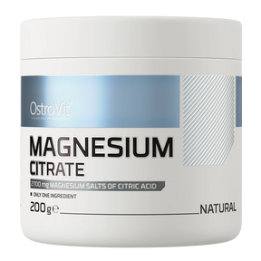 OstroVit Magnezijum Citrat 200 g Natural – Podrška Mišićima i Nervnom Sistemu - Dobrobit
