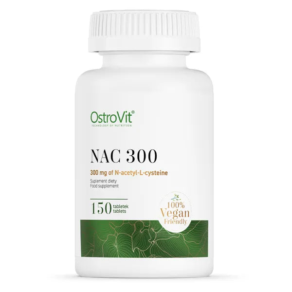 OstroVit NAC VEGE 300 mg 150 Tableta – Podrška Antioksidativnoj Zaštiti - Dobrobit