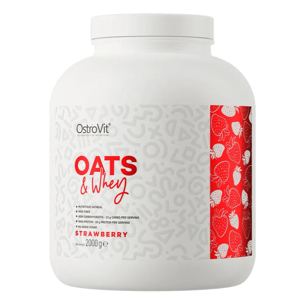OstroVit OATS & Whey 2kg – Proteinski Ovseni Obrok Bez Šećera