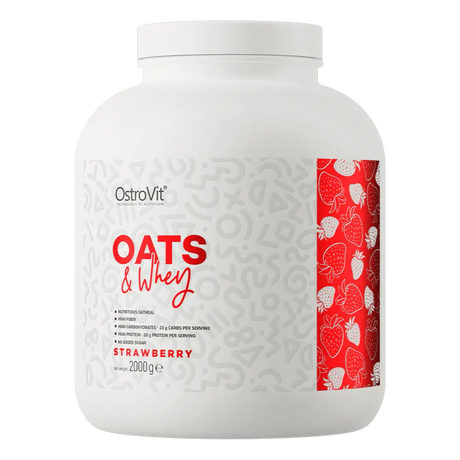 OstroVit OATS & Whey 2kg – Proteinski Ovseni Obrok Bez Šećera