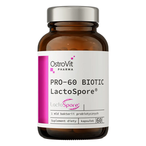 OstroVit Pharma PRO-60 BIOTIC LactoSpore® – Za Zdravu Probavu i Jak Imunitet. - Dobrobit