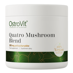 OstroVit Quatro Mushroom Blend 100 g – Prirodna Podrška Imunitetu i Energiji - Dobrobit