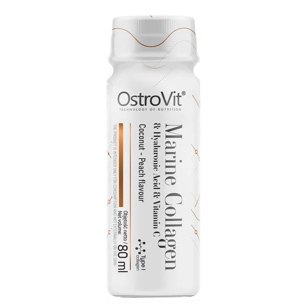 OstroVit Marine Collagen Shot – Kokos Breskva 80 ml