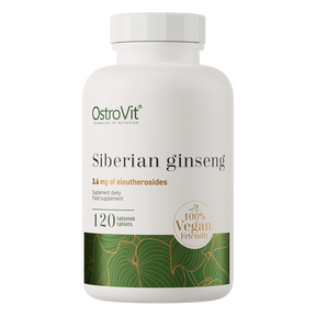 OstroVit Siberian Ginseng 120 Tableta - Prirodna Energija i Podrška Imunitetu - Dobrobit
