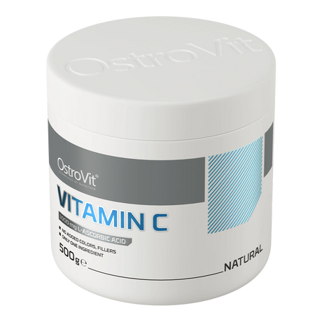 OstroVit Vitamin C 500g Natural – Maksimalna Potentnost u Prahu bez Aditiva