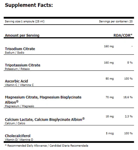 AMIX™ Performance E-Lite Electrolytes – Brza Nadoknada Elektrolita i Energije