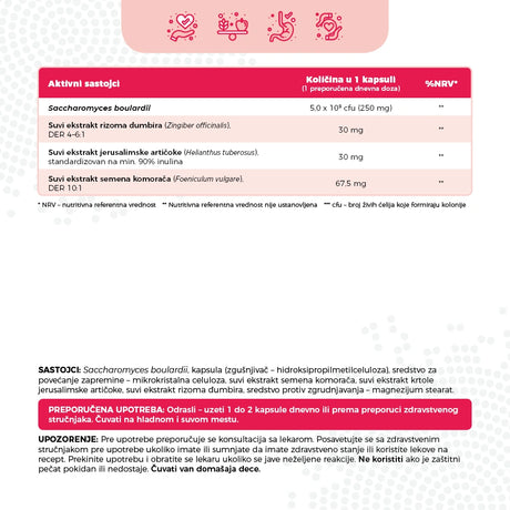 Kaltex S. BOULARDII: Efikasna Zaštita od Dijareje i Obnova Crevne Sluzokože