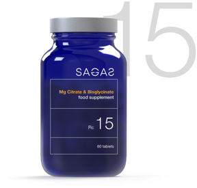 Sagas Rc 15 Mg Citrate & Bisglycinate – Magnezijum za Energiju i Zdravlje Mišića - Dobrobit