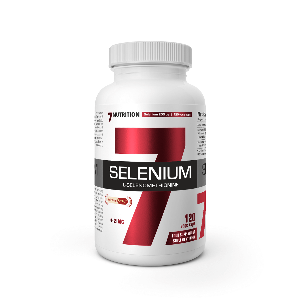 7Nutrition Selenium, 120 Kapsula - Podrška Imunitetu i Štitnoj Žlezdi