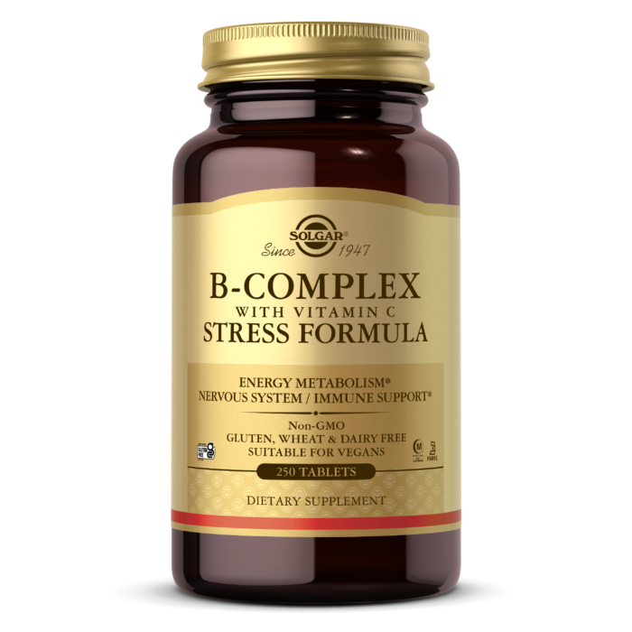 Solgar B-Complex sa Vitaminom C – Podrška Energiji i Smanjenju Stresa - Dobrobit