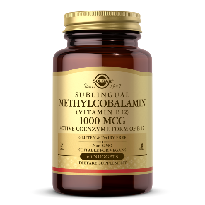 Solgar Methylcobalamin (Vitamin B12) 1000 mcg – Zdravlje Nervnog Sistema - Dobrobit
