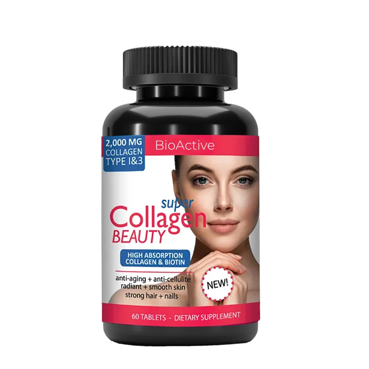 Aleksandar MN Super Collagen Beauty 60 tableta – Kolagen, Vitamin C i Biotin