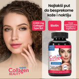 Aleksandar MN Super Collagen Beauty 60 tableta – Kolagen, Vitamin C i Biotin