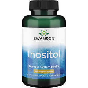 Swanson Inozitol 650 mg, 100 Kapsula - Podrška Nervima i Mentalnom Zdravlju - Dobrobit