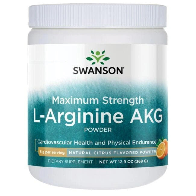 Swanson L-Arginine AKG Powder – Maksimalna snaga i cirkulacija