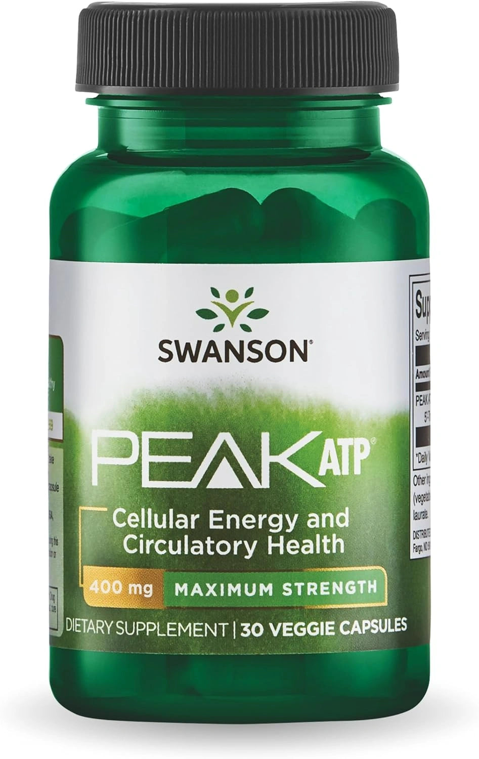 Swanson PEAK ATP® Maximum Strength 400 mg