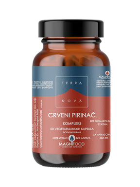 Terranova Crveni Pirinač Kompleks, 50 Kapsula - Ravnoteža Holesterola - Dobrobit