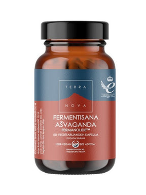 Terranova Fermentisana Ašvaganda, 50 Kapsula - Ravnoteža i Vitalnost - Dobrobit