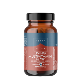 Terranova Living Multivitamin Za Žene, 50 Kapsula – Za Optimalno Zdravlje - Dobrobit