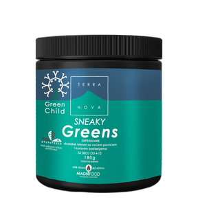 Terranova Sneaky Greens, 180g – Dodatak Ishrani Za Decu 4-12 Godina - Dobrobit