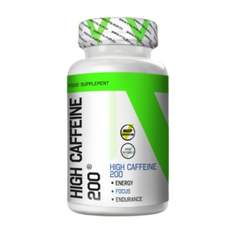 Vitalikum High Caffeine 200® – 200 mg Kofeina za Energiju, Fokus i Performanse - Dobrobit
