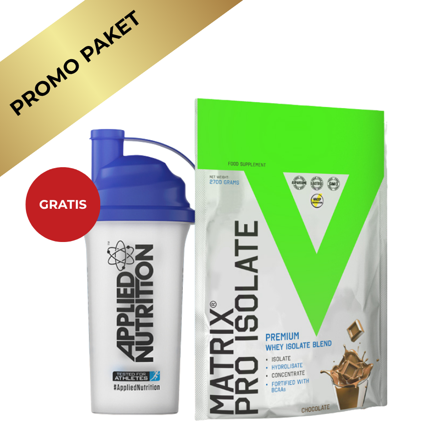 Vitalikum Matrix Pro Isolate + Applied Nutrition Shaker – Proteinski paket za oporavak i rast mišića