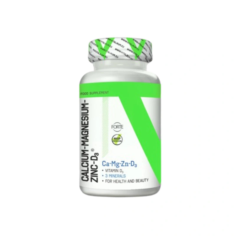 Vitalikum Calcium-Magnesium-Zinc-D3 – Minerali Za Jake Kosti i Energiju